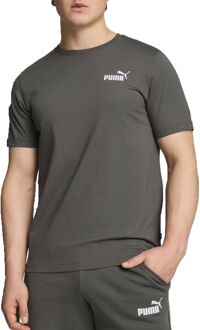 PUMA Essentials Small Logo Shirt Heren donkergrijs - M