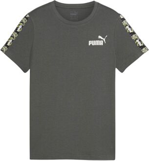 PUMA Essentials Tape Camo Shirt Jongens grijs - 128