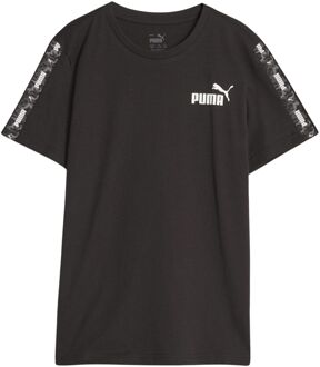 PUMA Essentials Tape Camo Shirt Jongens zwart - 152