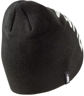 PUMA Essentiële klassieke beanie zonder manchet Zwart - One size