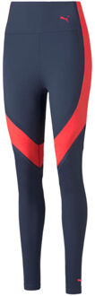 PUMA Eversculpt High Waist Full Tight Dames-Blauw,Koraal - XS