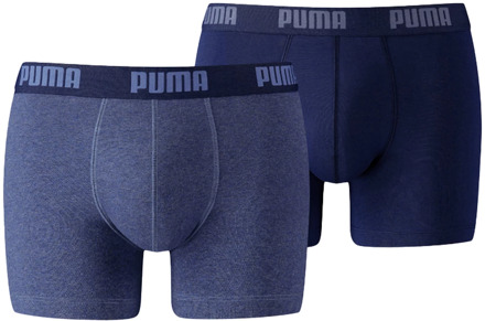 PUMA Everyday basic 2-pack boxers Blauw - L