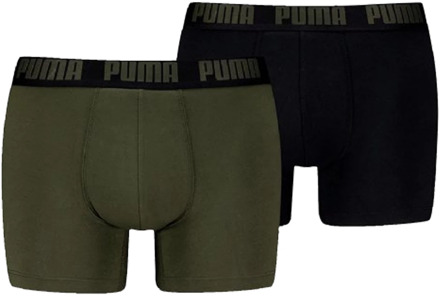 PUMA Everyday basic 2-pack boxers Groen - S