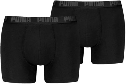 PUMA Everyday basic 2-pack boxers Zwart - M