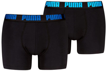 PUMA Everyday boxer 2-pack 701226387 029 / blue Zwart - XXL