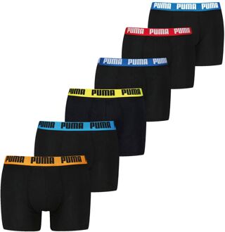 PUMA Everyday Boxershorts Heren (6-pack) - S