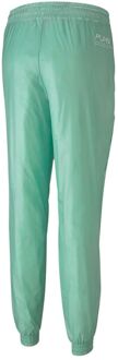 PUMA Evide SS Nylon Mist Green Track Broek Dames Joggers 597426 32 - maat Groen