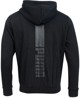 PUMA Evo Heren Zwart Zip Up Trainingscapuchon Track Top Jas 569205 01 P5F - XS
