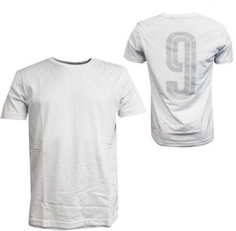 PUMA Evo Mesh gelaagd wit heren T-shirt met korte mouwen 570574 02 A2D