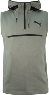 PUMA Evo SL Mouwloze Heren Hoodie Trui Activewear Argave Groen 574519 02 A58D