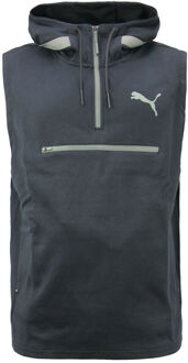 PUMA Evo SL Mouwloze Heren Hoodie Trui Activewear Zwart 574519 06 A58D