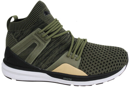 PUMA EvoKnit BOG Blaze Of Glory Limitless Lace Up Herentrainers 363134 03 B82C Groen