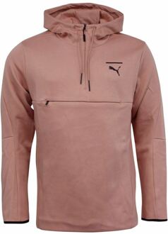 PUMA Evolution Heren Core Savannah Cameo Bruin Sweat Jacket 573343 41 X23A Roze