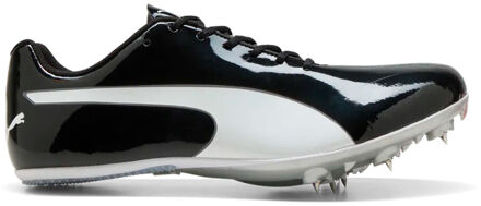 PUMA evoSPEED Sprint 14.5 Spikes Unisex-zwart, wit - 40