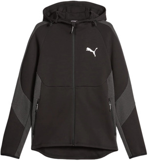 PUMA Evostripe full-zip hoodie Zwart - L