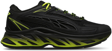 PUMA Exotek Sneakers Heren - Zwart - Maat 43 - Mesh/Synthetisch Black
