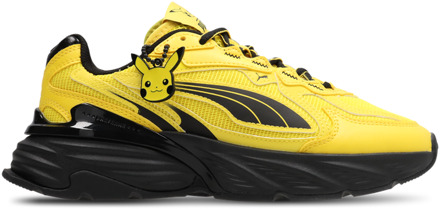 PUMA Fade Kindersneakers - Geel - Maat 37 - Mesh/Synthetisch Yellow
