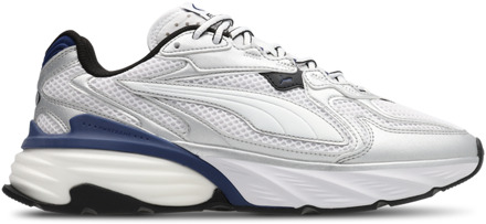 PUMA Fade Nitro Ls Sneakers Heren - Zilver - Maat 40.5 - Mesh/Synthetisch Silver