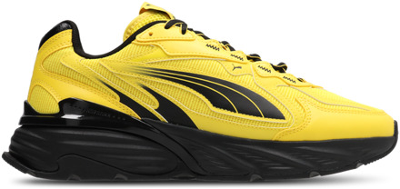 PUMA Fade Sneakers Heren - Geel - Maat 41 - Mesh/Synthetisch Yellow