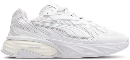 PUMA Fade Sneakers Heren - Wit - Maat 40 - Mesh/Synthetisch White