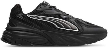 PUMA Fade Sneakers Heren - Zwart - Maat 43 - Mesh/Synthetisch Black