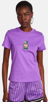PUMA Fanbase - Dames T-shirts Purple - XS