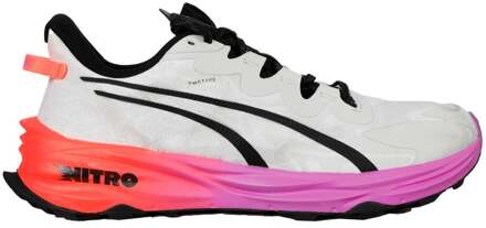 PUMA Fast-Trac Nitro 3 Trailschoen Heren-Grijs,Rood - 43