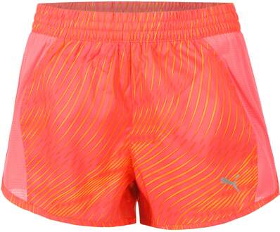 PUMA Favorite AOP Velocity 3in Hardloopshorts Dames-Pink roze - XL
