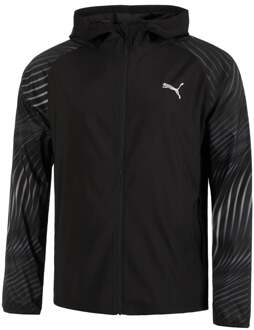 PUMA Favorite AOP Woven Hardloopjas Heren-Zwart,Wit - S