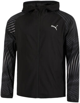 PUMA Favorite AOP Woven Hardloopjas Heren-Zwart,Wit - S