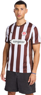 PUMA Fc St. Pauli Home 25-26 Truien/Replica's Heren - Bruin - Maat S - Poly Jersey Brown