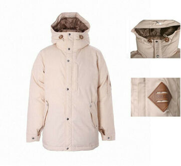 PUMA FD Monster Crabby Gewatteerd jack met capuchon Beige 894517 05 A112C - maat XS