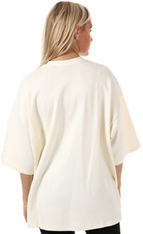 PUMA Fenty oversized T-shirt met ronde hals voor dames, wit - maat Crème