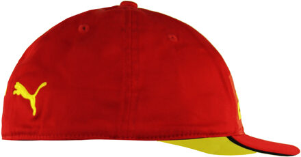 PUMA Fernando Alonso Ferrari Verstelbaar Rood Geel Snapback Unisex Cap 760950 02