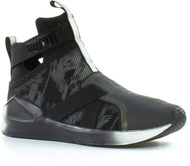 PUMA Fierce Strap Swan Zwart Textiel Dames Slip On Trainers 189461 01