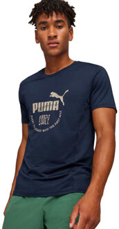 PUMA First Mile T-Shirt Heren navy - S