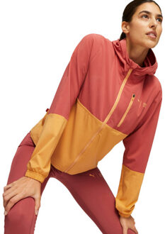 PUMA First Mile Woven Jack Dames rood - XL