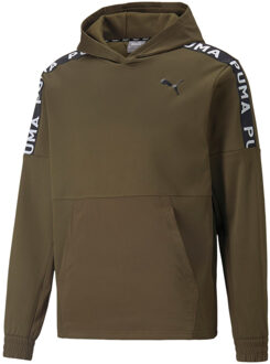 PUMA fit pwrfleece hoodie - Groen - M