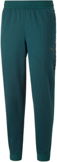 PUMA fit pwrfleece joggingbroek groen heren - XL