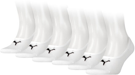 PUMA Footies 6-pack Unisex Wit-43/46 - 43/46