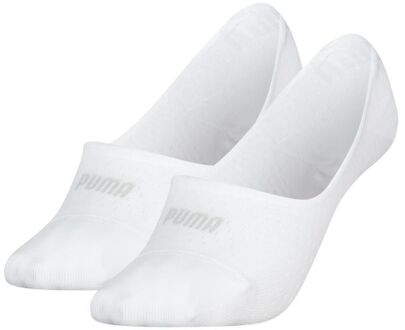 PUMA Footies Dames Mesh 2-pack Wit-35/38 - 35/38