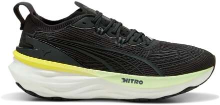 PUMA ForeverRun Nitro 2 Stabiliteitsschoen Heren-zwart, groen - 45