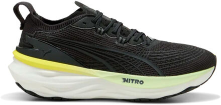 PUMA ForeverRun Nitro 2 Stabiliteitsschoen Heren-zwart, groen - 46