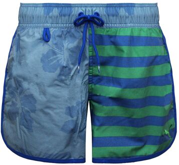PUMA FUN Hibiscus herenshort blauw/groen Veelkleurig
