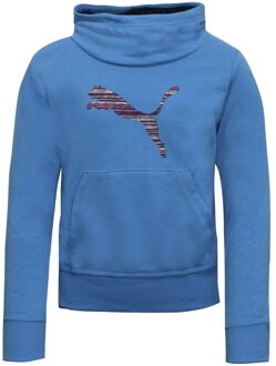 PUMA FUN TD Blauw Junior Sweat met capuchon