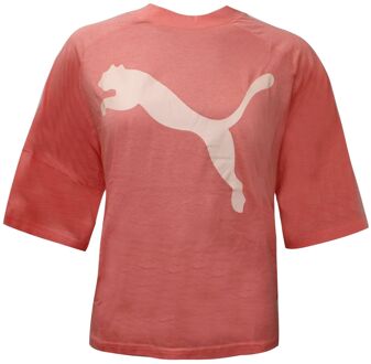 PUMA Fusion Womens Roze Gewaad Top - EU 44 / UK 16
