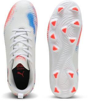 PUMA future 8 play fg/ag jr voetbal schoen firm ground jongens - Wit - 32