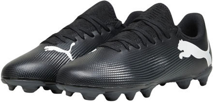 PUMA Future Play FG/AG Voetbalschoenen Junior zwart - wit - 34