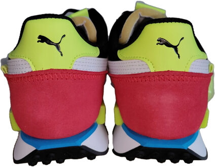 PUMA Future Rider Play On Heren Wit/Rood Trainer Veelkleurig