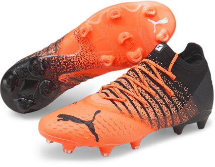 PUMA future z 1.3 fg/ag voetbalschoenen oranje/zwart - 41